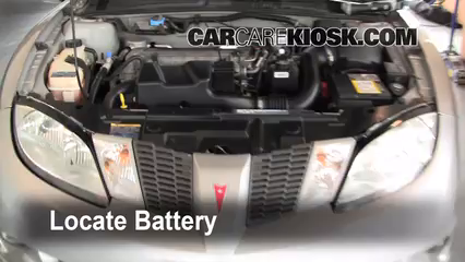 2005 Pontiac Sunfire 2.2L 4 Cyl. Battery Jumpstart